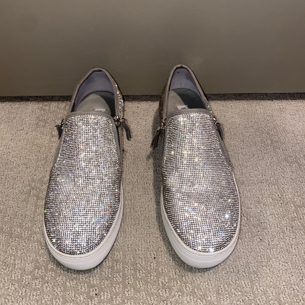 Steve Madden Rhinestone Sneakers - Like New!